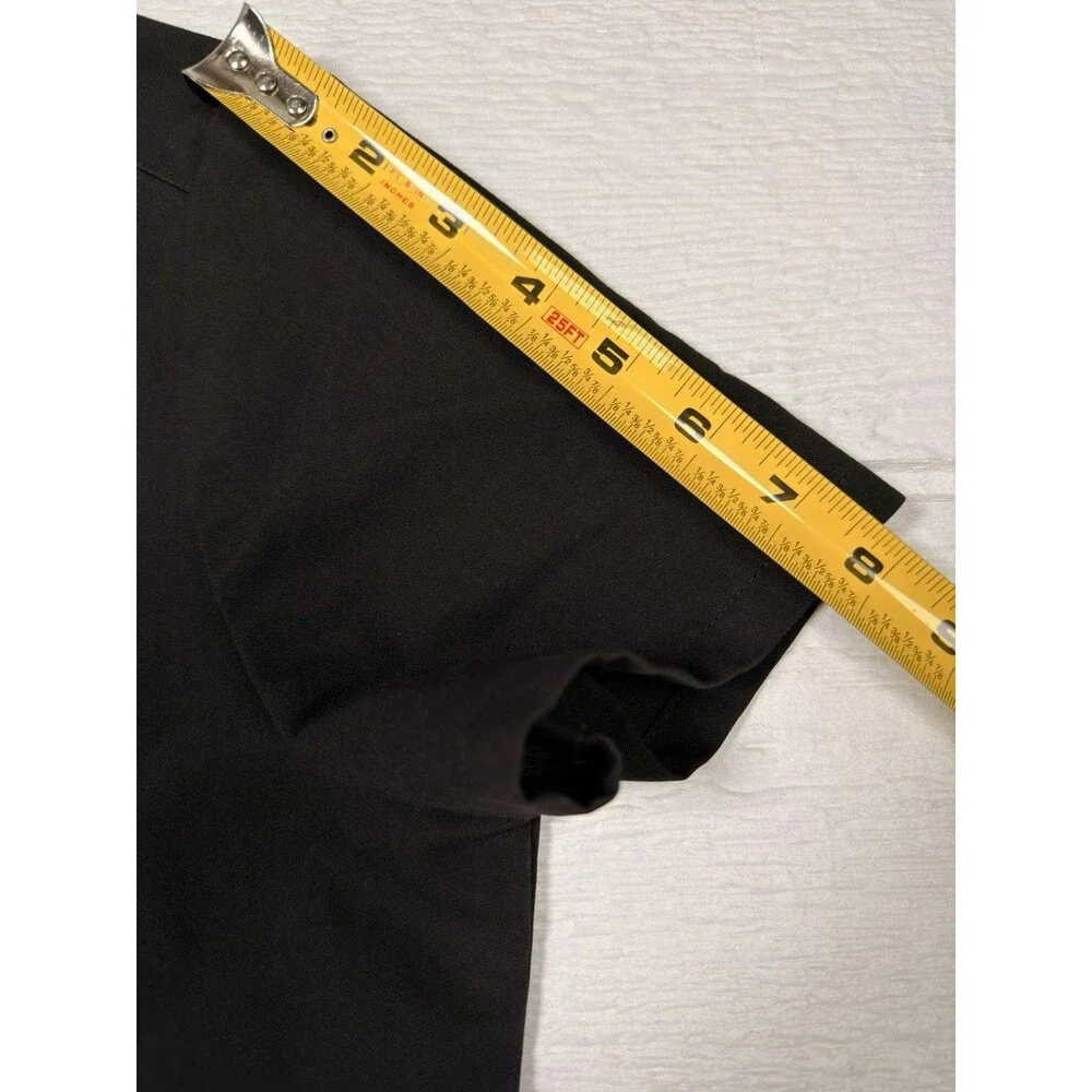 FIGS Womens Casma Three Pocket Scrub Top Black Small V-Neck Medical - Picture 11 of 11
